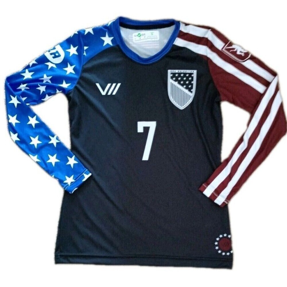 USA Quidditch Performance Shirt IQA Small Trudeau 7 Savage Apparel Harry Potter - Picture 1 of 9